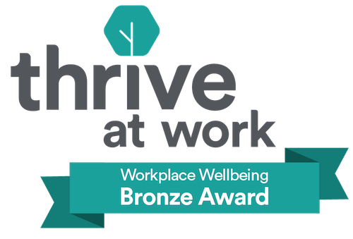 Thrive at Work: Bronze Wellbeing Award